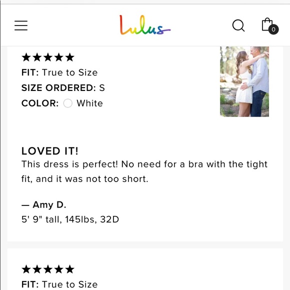 Lulu’s White Lace Flare Cut-Out Back Dress - Picture 10 of 12